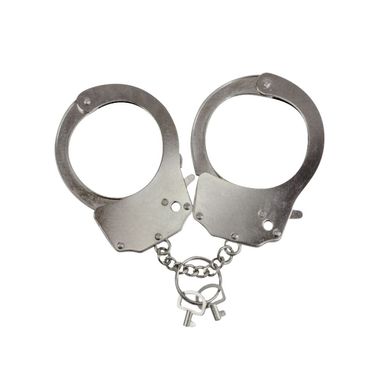 Наручники металлические Adrien Lastic Handcuffs Metallic (полицейские)