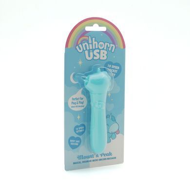 Вібратор-єдиноріжка Unihorn USB Bullet &ndash; Mount'n Peak, віброкуля, USB-зарядка, 10 режимів