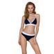 Спортивный топ с двойными бретелями Passion PS007 TOP XL, navy blue