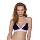 Спортивный топ с двойными бретелями Passion PS007 TOP XL, navy blue