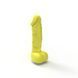 Мило у формі пеніса Pure Bliss MINI Yellow, крафтове мило-член, натуральне