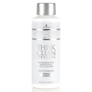 Пудра для догляду за іграшками Sensuva Think Clean Thoughts Toy Powder (56 г)