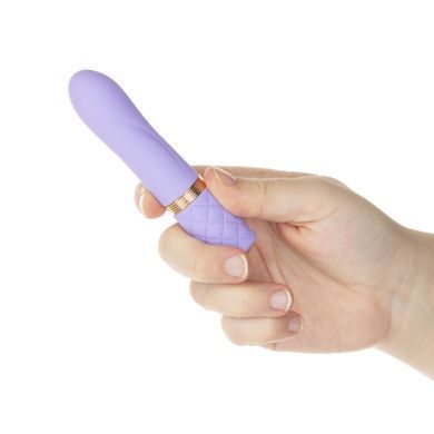 Розкішний вібратор Pillow Talk Flirty Purple Special Edition, Сваровскі, пов&rsquo;язка на очі+гра