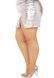 Колготки Leg Avenue Rhinestone micro net tights Plus size Caramel, дрібна сітка, стрази
