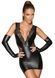 Сукня з мокрим ефектом Noir Handmade F212 Powerwetlook and lace minidress, M