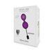 Вагінальні кульки з вібрацією Adrien Lastic Kegel Vibe Purple, діаметр 3,7 см