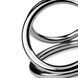 Потрійне ерекційне кільце Sinner Gear Unbendable &ndash; Triad Chamber Metal Cock and Ball Ring &ndash; Medium