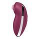 Вібростимулятор-пульсатор Satisfyer Tap & Climax 2 Red, ефект постукування пальцем