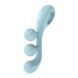 Універсальний вібратор Satisfyer Tri Ball 2, 3 мотори, гнеться