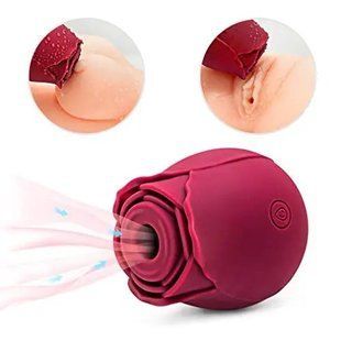 Вакуумний кліторальний стимулятор Chisa Rose Petal (Rose Red)