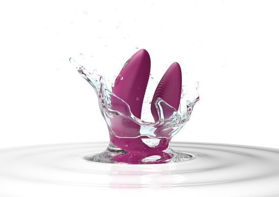 Смарт-вибратор для пар We-Vibe Sync 2 Rose, 10 виброрежимов, пульт ДУ