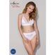 Трусики с широкой резинкой и кружевом Passion PS001 PANTIES M, white