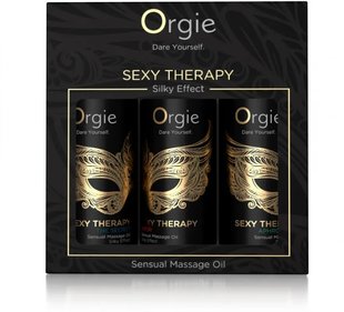 Набір масажних олій 3х30 мл з ароматами-афродизіаками SEXY THERAPY, Orgie (Бразилія-Португалія)