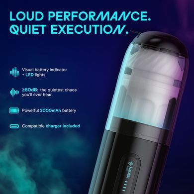 Смарт-мастурбатор Kaotik Labs The Shockwave, режим edging, имитация фрикций