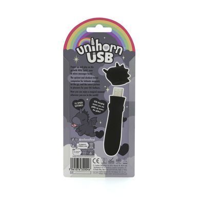 Вібратор-єдиноріжка Unihorn USB Bullet &ndash; Wild Spirit, віброкуля, USB-зарядка, 10 режимів
