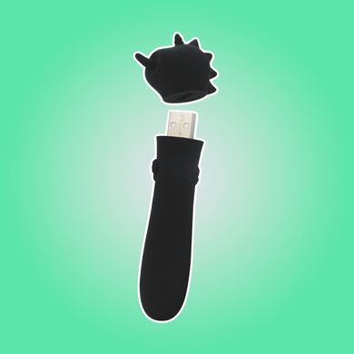 Вібратор-єдиноріжка Unihorn USB Bullet &ndash; Wild Spirit, віброкуля, USB-зарядка, 10 режимів