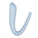 Вібратор для пар Satisfyer Double Classic Light Blue з одним моторчиком