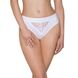 Трусики с широкой резинкой и кружевом Passion PS001 PANTIES S, white