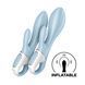 Вібратор-кролик надувний Satisfyer Air Pump Bunny 1