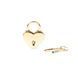 Замочек Liebe Seele Heart Shape Padlock Gold (2 шт)