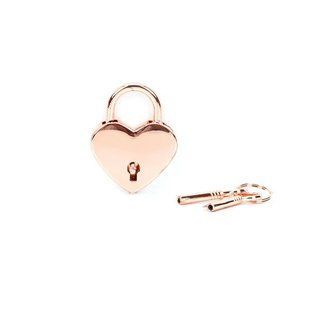 Замочек Liebe Seele Heart Shape Padlock Rose Gold (2 шт)