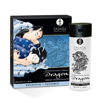 Стимулирующий крем для пар Shunga SHUNGA Dragon Cream SENSITIVE (60 мл) более нежный эффект