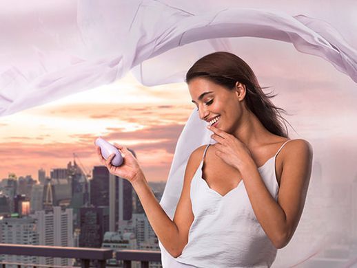Безконтактний кліторальний стимулятор Liberty колір: ліловий Womanizer (Німеччина)