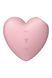Вакуумний стимулятор-серце з вібрацією Satisfyer Cutie Heart Light Red