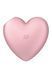 Вакуумний стимулятор-серце з вібрацією Satisfyer Cutie Heart Light Red