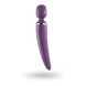 Вібромасажер Satisfyer Wand-er Woman (Purple/Gold) водонепроникний, потужний, розмір XXL