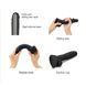 Реалистичный фаллоимитатор Strap-On-Me Sliding Skin Realistic Dildo Black S, эффект подвижной кожи