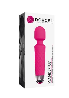 Мінівібромасажер Dorcel Wand Wanderful Magenta потужний, водонепроникний