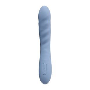 Смарт-вибратор с пульсацией Svakom Ava Neo Cornflower Blue, 15 режимов работы, водонепроницаемый