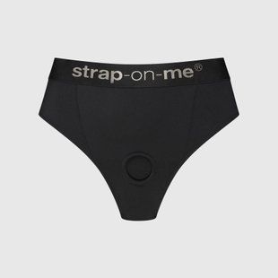 Трусики з фіксацією дилдо Strap-On-Me Harness Lingerie Idole - S - Black