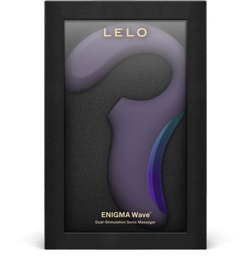 Клиторально-вагинальный звуковой стимулятор LELO Enigma WAVE Cyber Purple