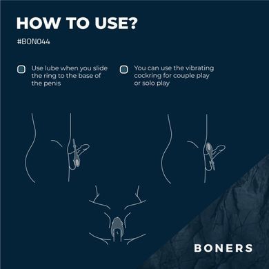 Ерекційне кільце Boners Adjustable Cockring