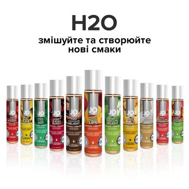 Смазка на водной основе JO H2O — Peachy Lips (30 мл) без сахара, растительный глицерин