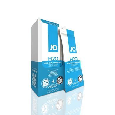 Набор лубрикантов Foil Display Box &ndash; JO H2O Lubricant &ndash; Original &ndash; 12 x 10ml