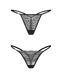 Набір трусиків Obsessive Clara 2-pack thong 2XL/3XL