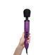 Вібромасажер DOXY Original Purple, дуже потужний, живлення 220В, пульсівні вібрації