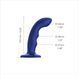 Насадка для страпона с двойной точечной пульсацией Strap-On-Me TAPPING DILDO WAVE &ndash; NIGHT BLUE, М