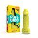 Мило у формі пеніса Pure Bliss BIG Yellow, крафтове мило-член, натуральне