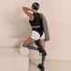 Трусики з фіксацією дилдо Strap-On-Me Harness Lingerie Idole - S - Black
