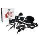 Набор BDSM Art of Sex &ndash; Maxi BDSM Set Leather, 13 предметов, черный, натуральная кожа