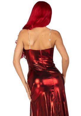 Эротическое платье Leg Avenue Shimmer bodysuit with skirt S