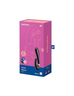 Смарт вибратор-кролик с подогревом Satisfyer Heat Wave Black