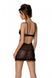 Еротичний пеньюар Passion MARINA CHEMISE, S/M, black