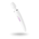 Вибромассажер Satisfyer Wand-er Woman (White/Chrome), водонепроницаемый, мощный, размер XXL