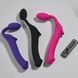 Безремневой страпон с вибрацией Strap-On-Me Vibrating Fuchsia XL, диам. 4,7см, пульт ДУ, регулируемый