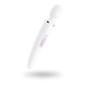 Вибромассажер Satisfyer Wand-er Woman (White/Chrome), водонепроницаемый, мощный, размер XXL
